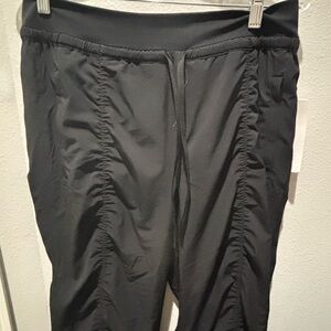 Athleta Attitude Lined Black Joggers - Size 10 Tall